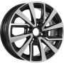 Легковой диск KDW KD1430 5,5x14 4x100 ET40 56,6 Black Front Polished