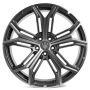 Легковой диск Skill Wheels SL577 9x21 5x114,3 ET40 67,1 графит + полированные спицы